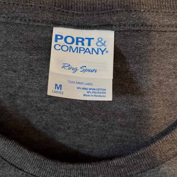 Gray Graphic T-Shirt with Dog Quote - Picture 2 of 3